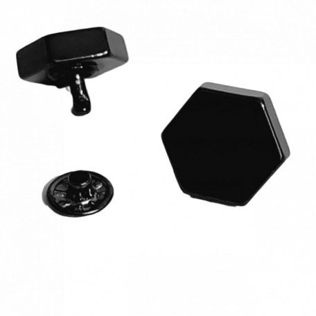 Hexagon szegecs 20 mm, fekete nikkel