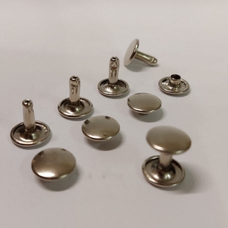 Dupla LENCSE fejű szegecs 9,2 mm , nikkel