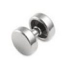 Dupla LAPOS fejű szegecs 11 MM , nikkel