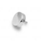 Kerek 15 MM zamak szegecs , fényes nikkel