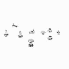 Dupla LENCSE fejű szegecs 4,8 mm , nikkel