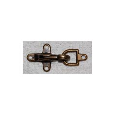Ruhakarabiner 25 x 43 mm , antik