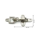 Ruhakarabiner 25 x 43 mm , antik