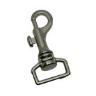 Karabiner 20 MM x 65 mm , oldalhúzós , nikkel