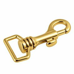 Karabiner 20 MM x 65 mm , oldalhúzós , arany