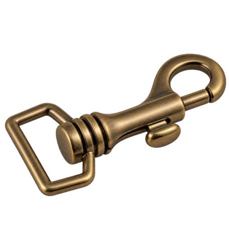 Karabiner 20 MM x 65 mm , oldalhúzós , sELYEM ANTIK