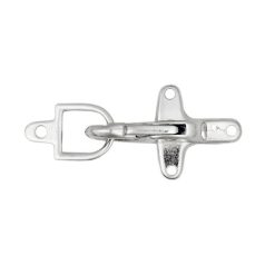Ruhakarabiner 30 x 45 mm , nikkel