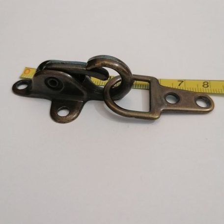 Ruhakarabiner , bronz antik 