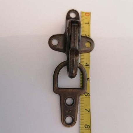 Ruhakarabiner , bronz antik 