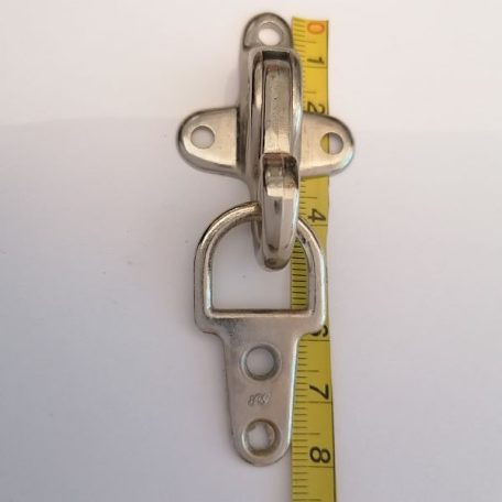 Ruhakarabiner , nikkel