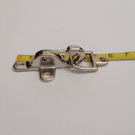 Ruhakarabiner ,kicsi ,  nikkel