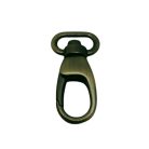Karabiner 15 MM , kisfejű csepp , sárga antik