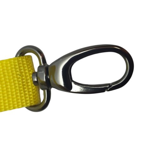 Karabiner 25 MM , nagyfejű csepp , fekete nikkel