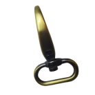 Karabiner 25 MM , nagyfejű csepp , selyem antik