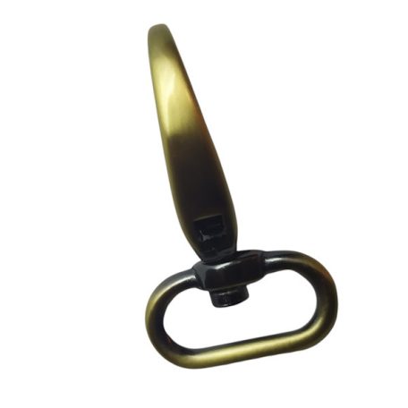 Karabiner 25 MM , nagyfejű csepp , selyem antik