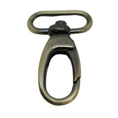 Karabiner 30 MM , nagyfejű csepp , selyem antik