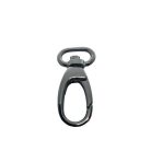 Karabiner 20 MM , nagyfejű csepp , fekete nikkel