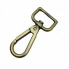 Karabíner 25 MM x 73,5 mm , nagyfejű egyenes , selyem antik