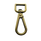 Karabiner 20 MM , nagyfejű egyenes , selyem antik