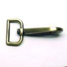 Karabiner 20 MM , nagyfejű egyenes , selyem antik