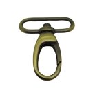 Karabiner 40 MM , nagyfejű csepp , selyem antik