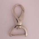 Karabiner 25 MM  x 65  , ívelt , nikkel