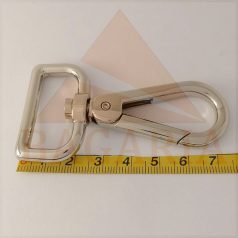 Karabiner 30 MM , nagyfejű egyenes , nikkel
