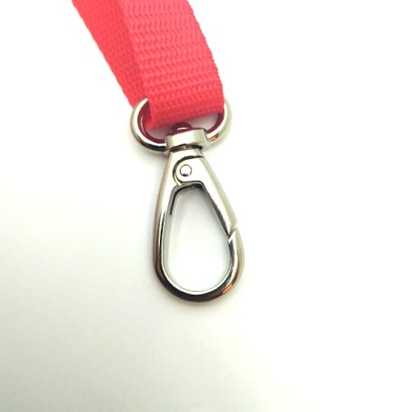 Karabiner 20 MM x 55 mm , óvál , nikkel