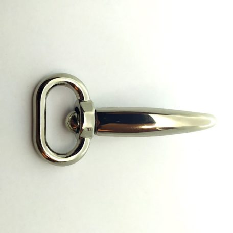 Karabiner 20 MM x 55 mm , óvál , nikkel