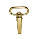 Karabiner 30 MM , széles lapos fejű , arany