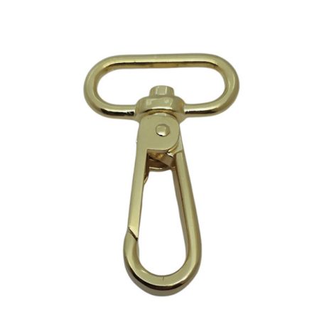 Karabiner 30 MM , széles lapos fejű , arany