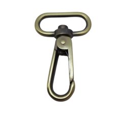 Karabiner 30 MM , széles lapos fejű , selyem antik