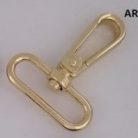 Karabiner 40 MM , széles lapos fejű , arany