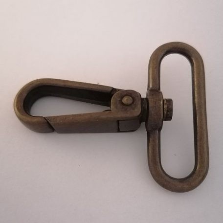 Karabiner 40 MM , széles lapos fejű , antik
