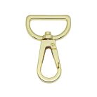 Karabiner lapos 25 mm x 50 , arany
