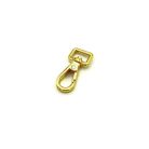 Karabiner 10 MM x 32 , mini egyenes fejű , zamak , arany