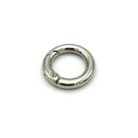 Bontható rugós kör karabíner 17 MM x 3,5 mm, nikkel