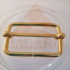  Csúszócsat 40 MM x 24 x 4 vasalapú , arany színű rezezett