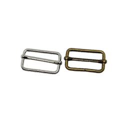 Csúszócsat  30 MM x 15 x 2,9 vasalapú  niikkel, antik