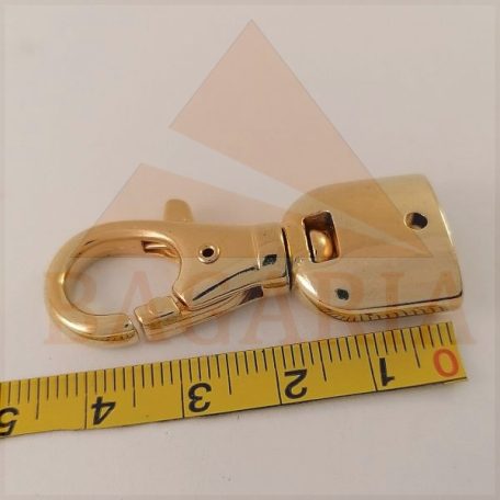 Csőkarabiner  ,  lapos  , 14 mm  x 45 mm