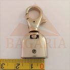 Csőkarabiner  ,  lapos  , 14 mm  x 45 mm