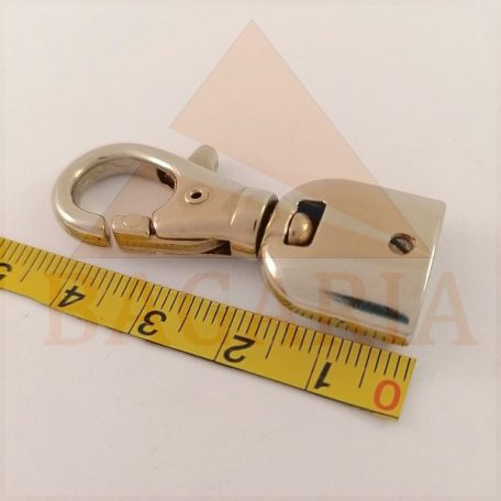 Csőkarabiner  ,  lapos  , 14 mm  x 45 mm