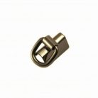 Oldal él fogótartó 20x10/10mm félkarikás , karmos , vas , antik