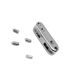 Oldal fogótartó 9 MM , zamak ,nikkel