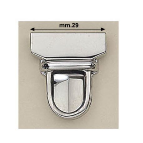 Tuck zár nikkel 29 mm