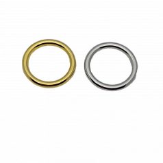 20 MM öntvény karika 3 mm vastag , arany