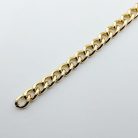 Lánc , vasalapú , 11 mm x 8 mm arany