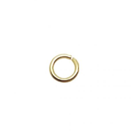8 mm x 2 mm , drót karika nyitott , arany