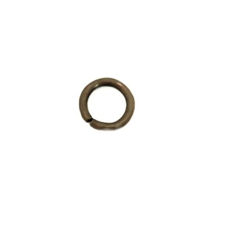 8 mm x 2 mm , drót karika , nyitott , antik