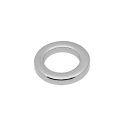 Karika , öntött lapos 15 MM x 4 mm , nikkel